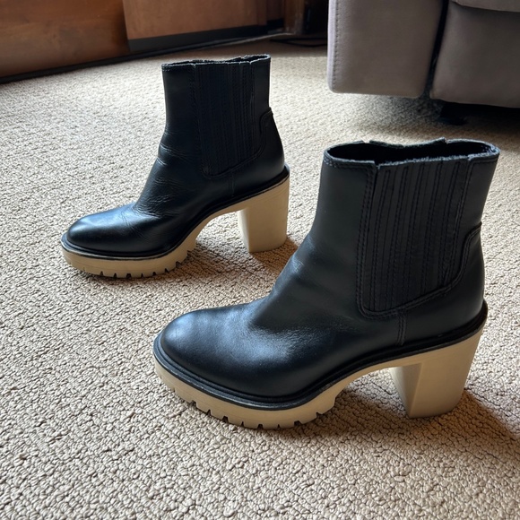 Dolce Vita heeled black boots - Picture 5 of 7